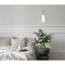 Z-Lite Julia Wall Sconce, 1-Light, 5.25 In.W x 29.75 In.L x 5.25 In.H, Modern Gold/Opal 350S-MGLD - alternate 5
